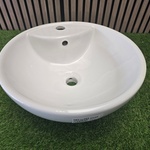 Design wastafel Disegno, ceramica, wit
